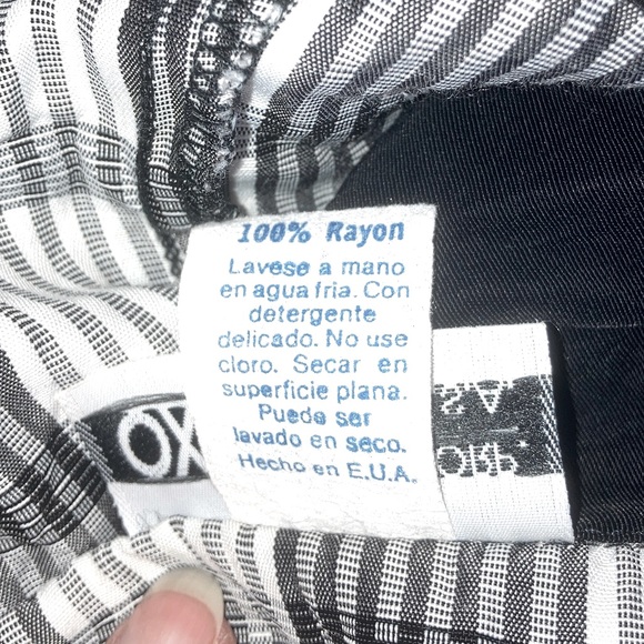 Oxford Corp 2-Piece Black & White Dress Size Small Super Cute Office Dressy Wear - Picture 12 of 13